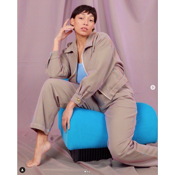 Big Bud Press Gingham Checkers Ricky Jacket, Size P - Picture 3 of 11